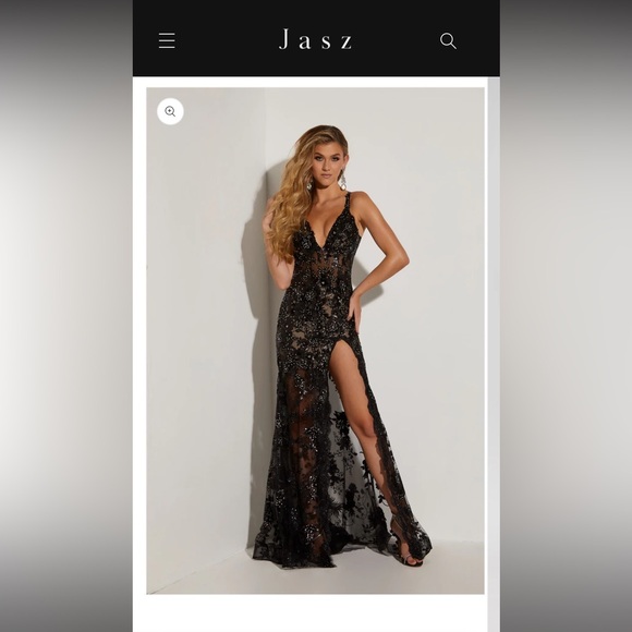 Jasz Couture Style #7367 Size: 0 - Picture 6 of 6